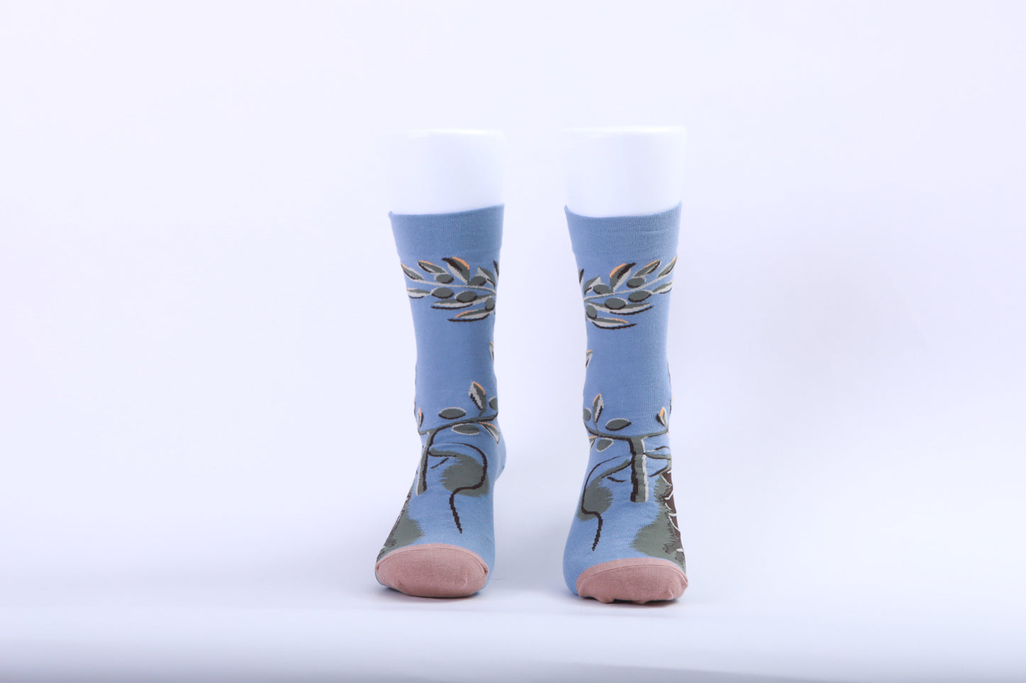 Chaussettes - Olivier - Vert et Bleu