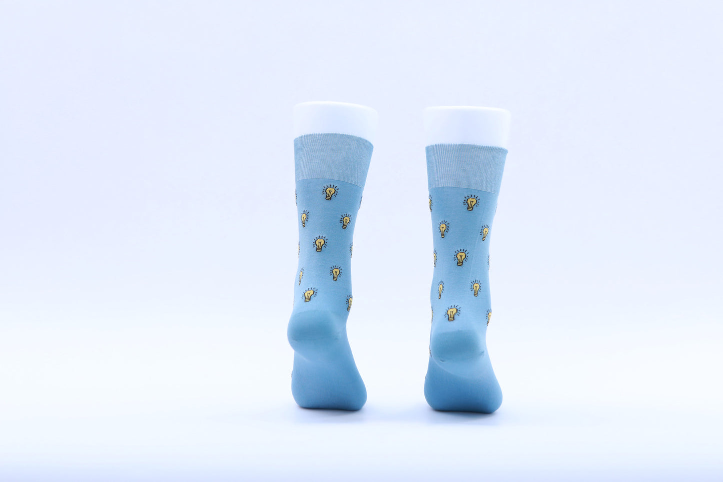 Chaussettes - Ampoule Eureka - Bleu ciel