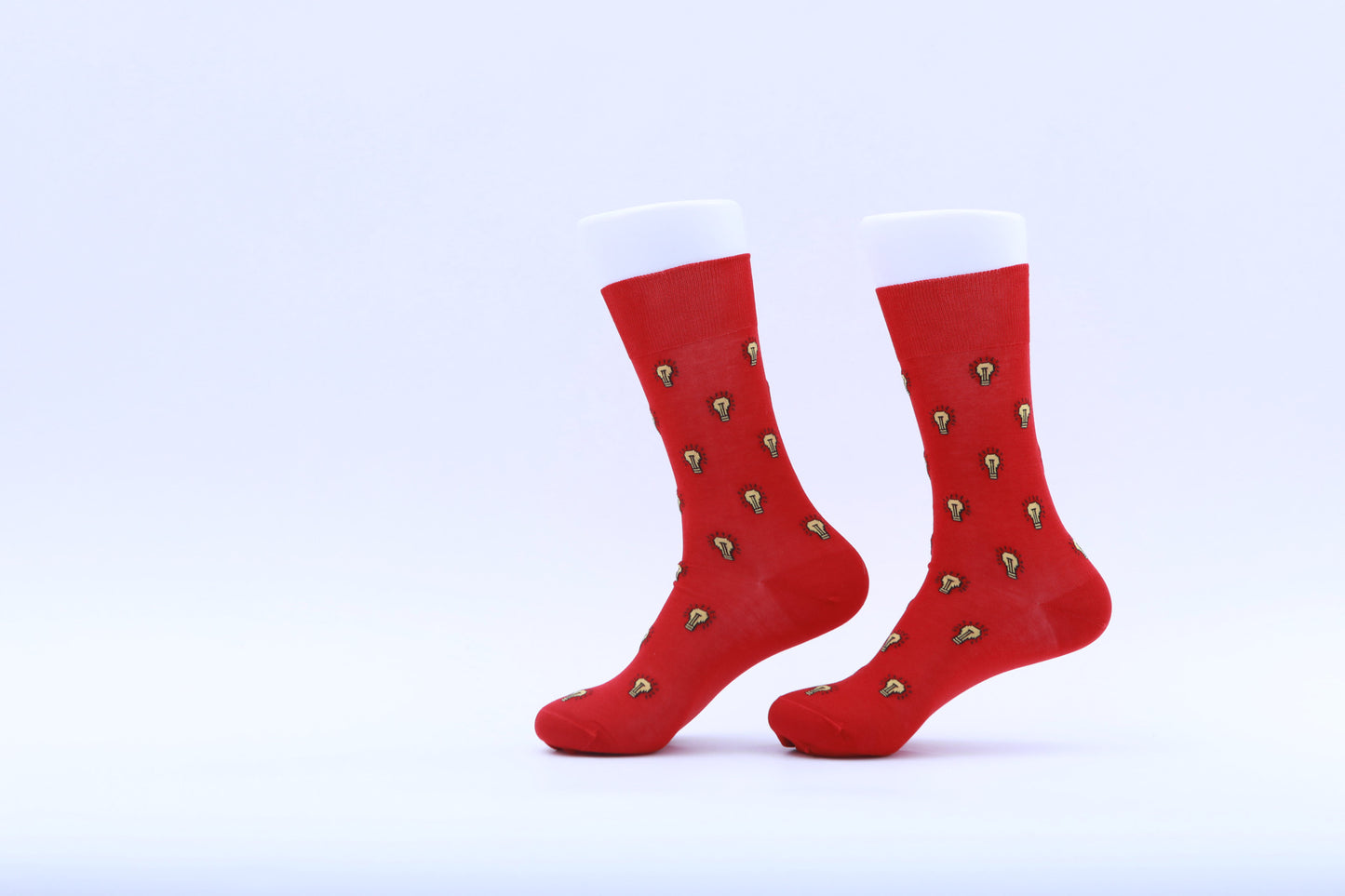 Chaussettes - Ampoule Eureka - Rouge