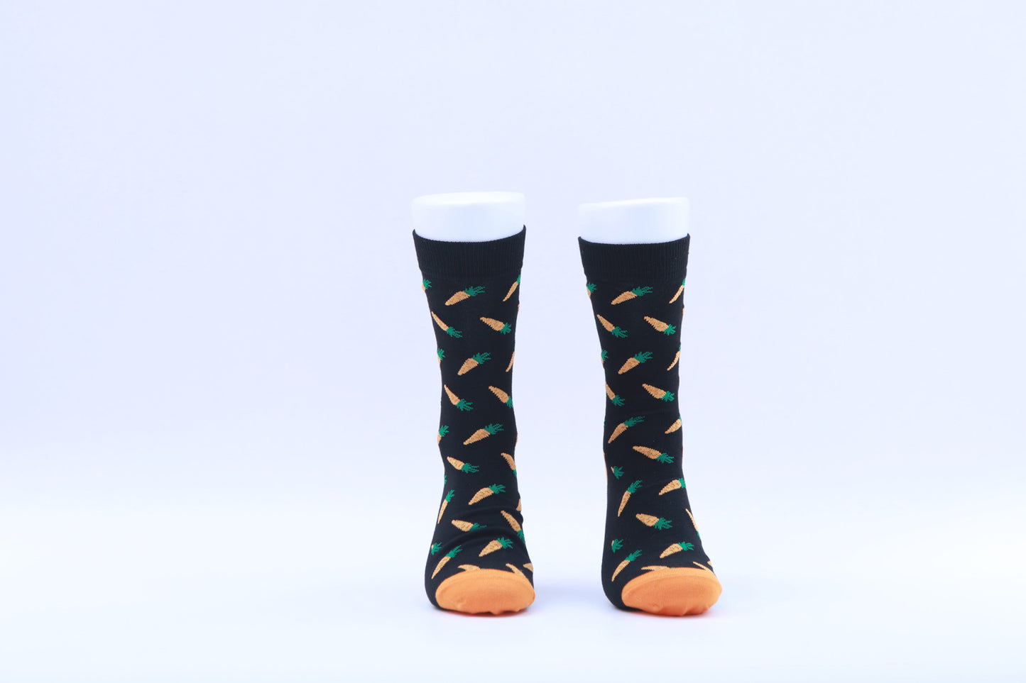 Chaussettes - Carotte - Noir et orange