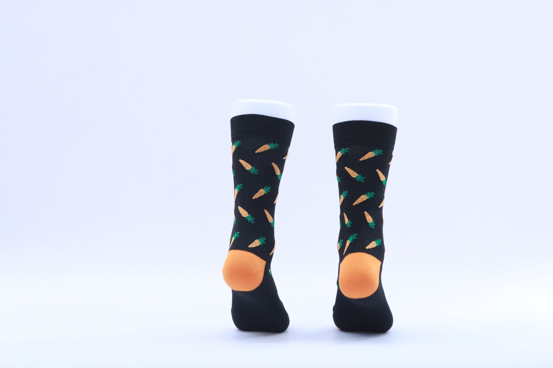 Chaussettes - Carotte - Noir et orange